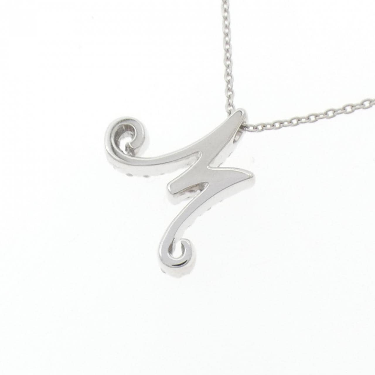 PONTE VECCHIO字母项链 0.17克拉