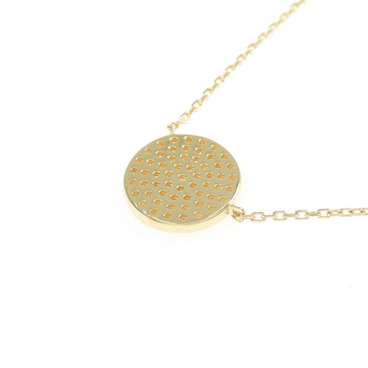 アガット ダイヤモンド ネックレス 0.11CT