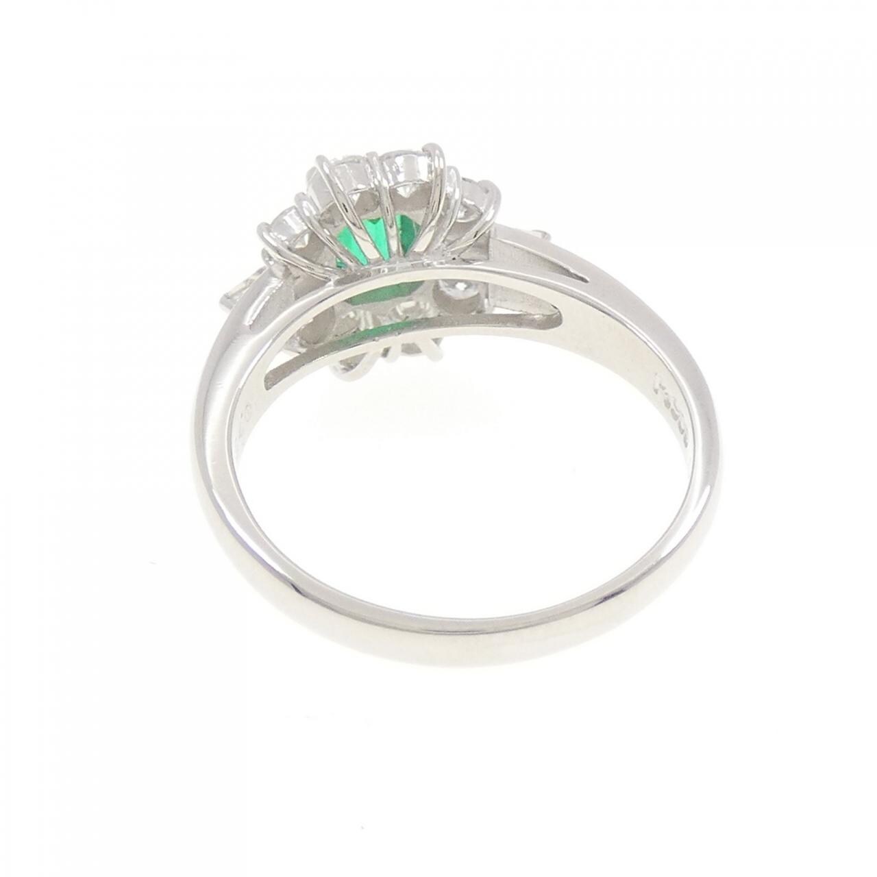 PT エメラルド リング 0.39CT