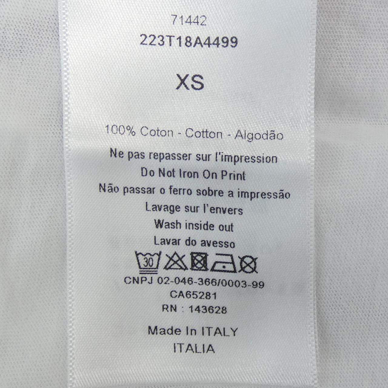 CHRISTIAN DIOR CHRISTIAN DIOR T-SHIRT