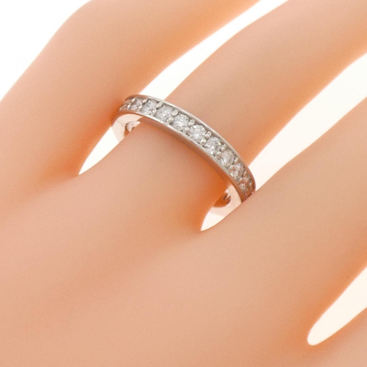 PT950 フルエタニティ ダイヤモンド リング 1.06CT