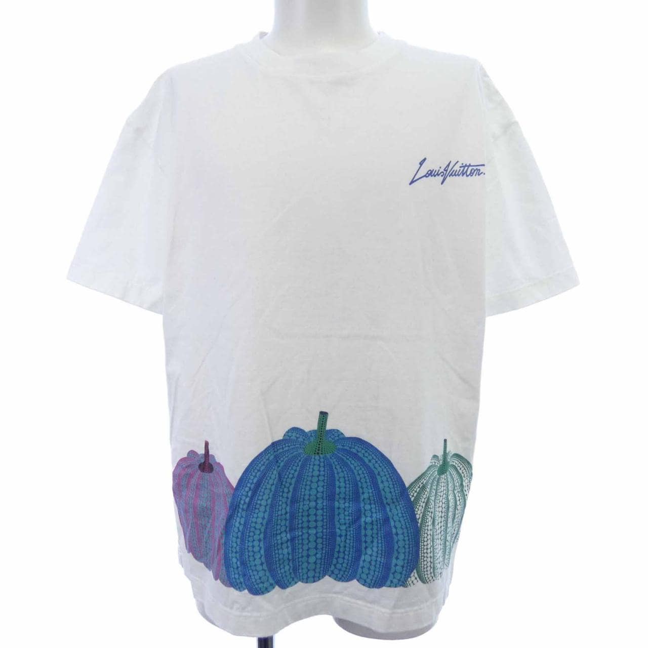 ルイヴィトン LOUIS VUITTON LV×YK パンプキンプリントTシャツ HOY25WNPG 草間彌生 Tシャツ