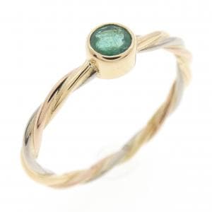 【ヴィンテージ】カルティエ スリーゴールドツイスト リング