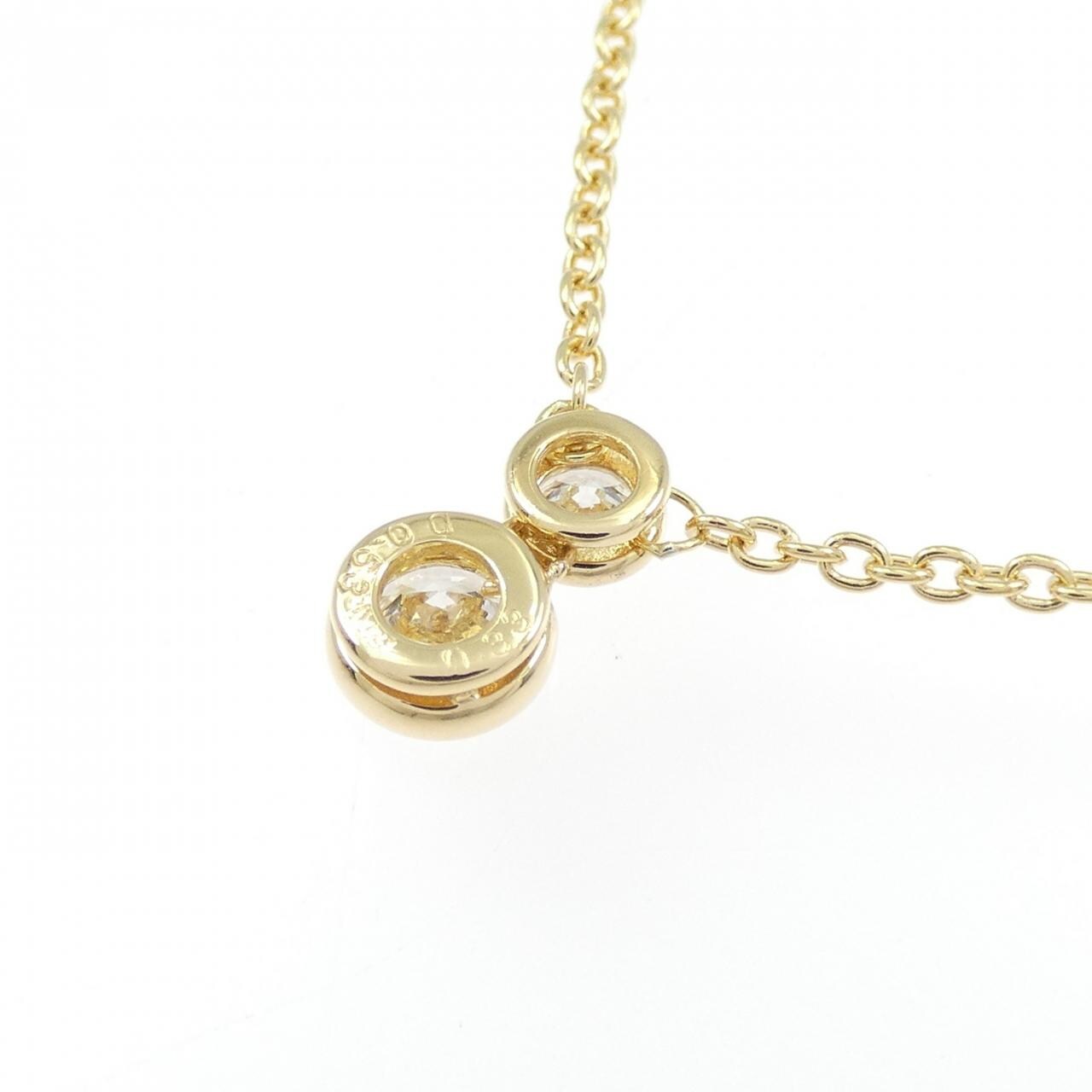 K18YG ダイヤモンド ネックレス 0.33CT