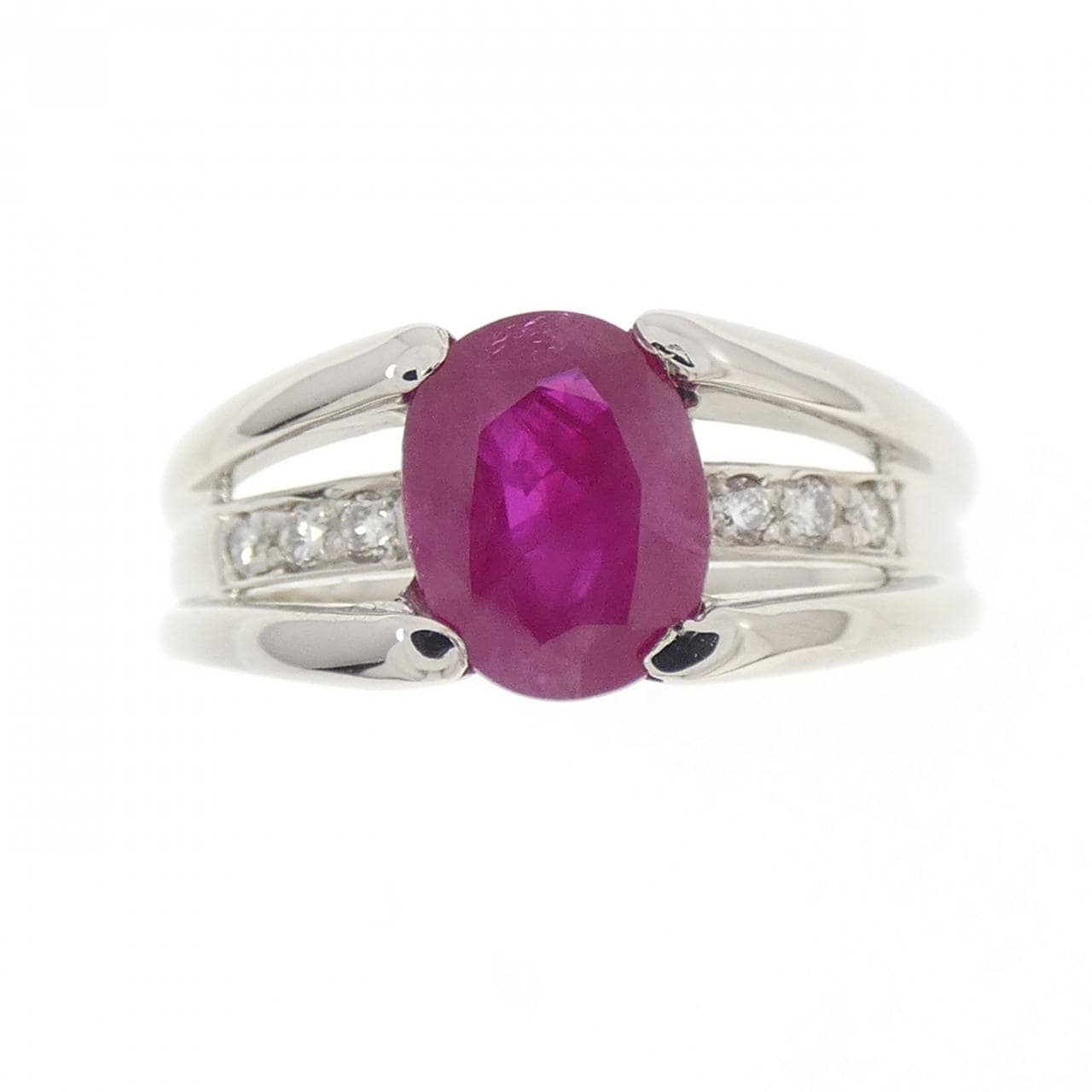 PT900 ルビー リング 1.54CT