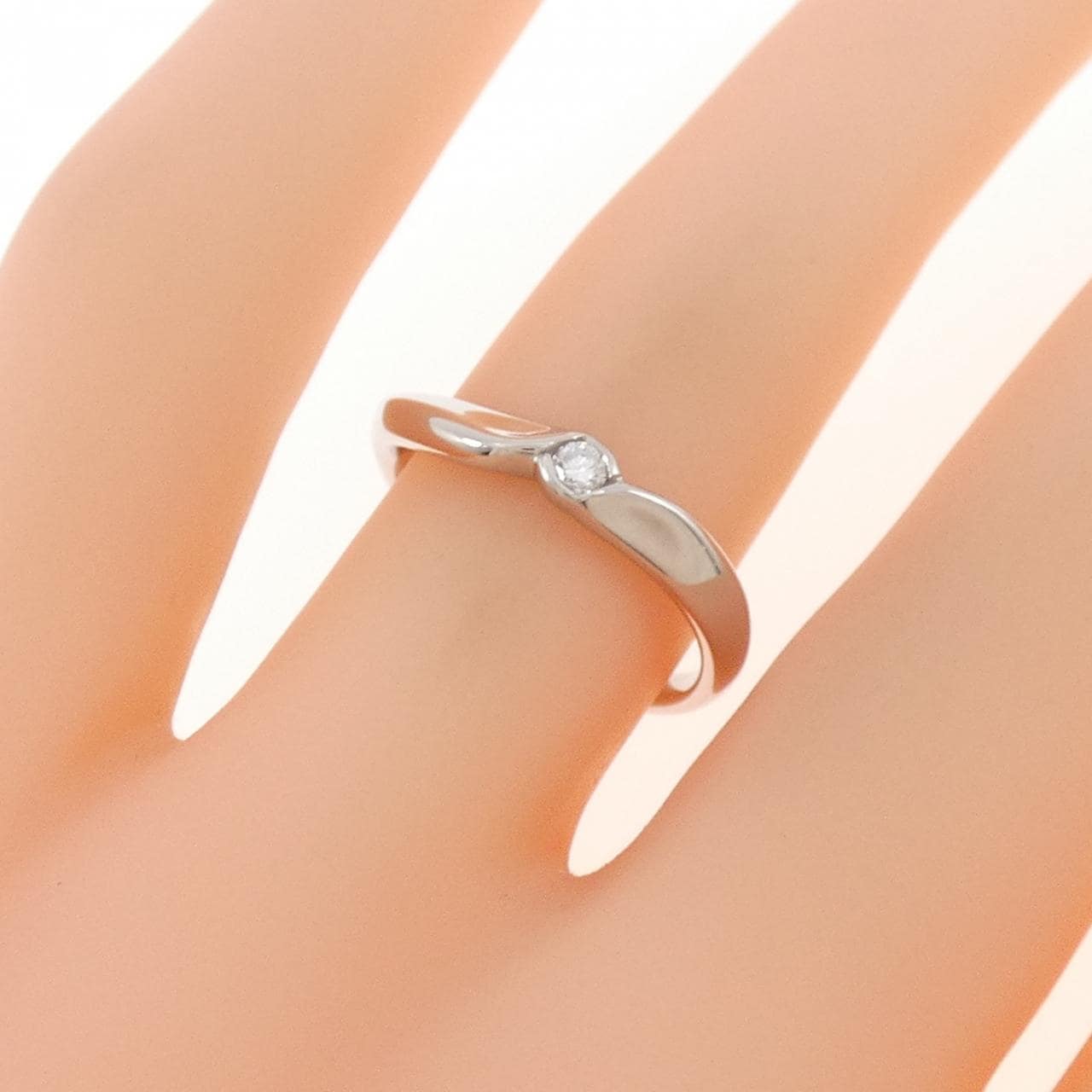 4゜C ダイヤモンド リング