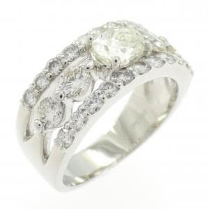 PT900 ダイヤモンド リング 0.702CT