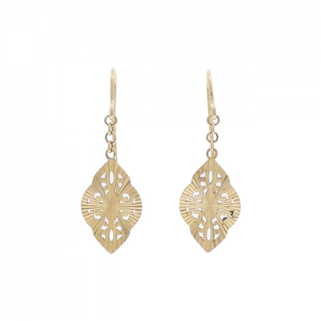 [BRAND NEW] K18YG/K18WG earrings