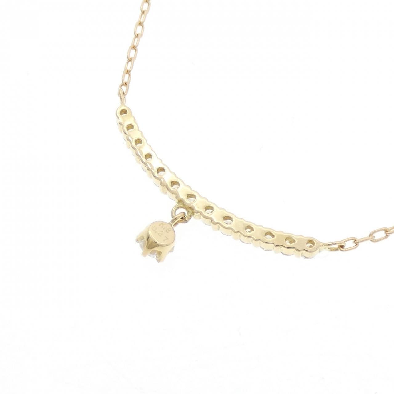 K18YG ダイヤモンド ネックレス 0.27CT