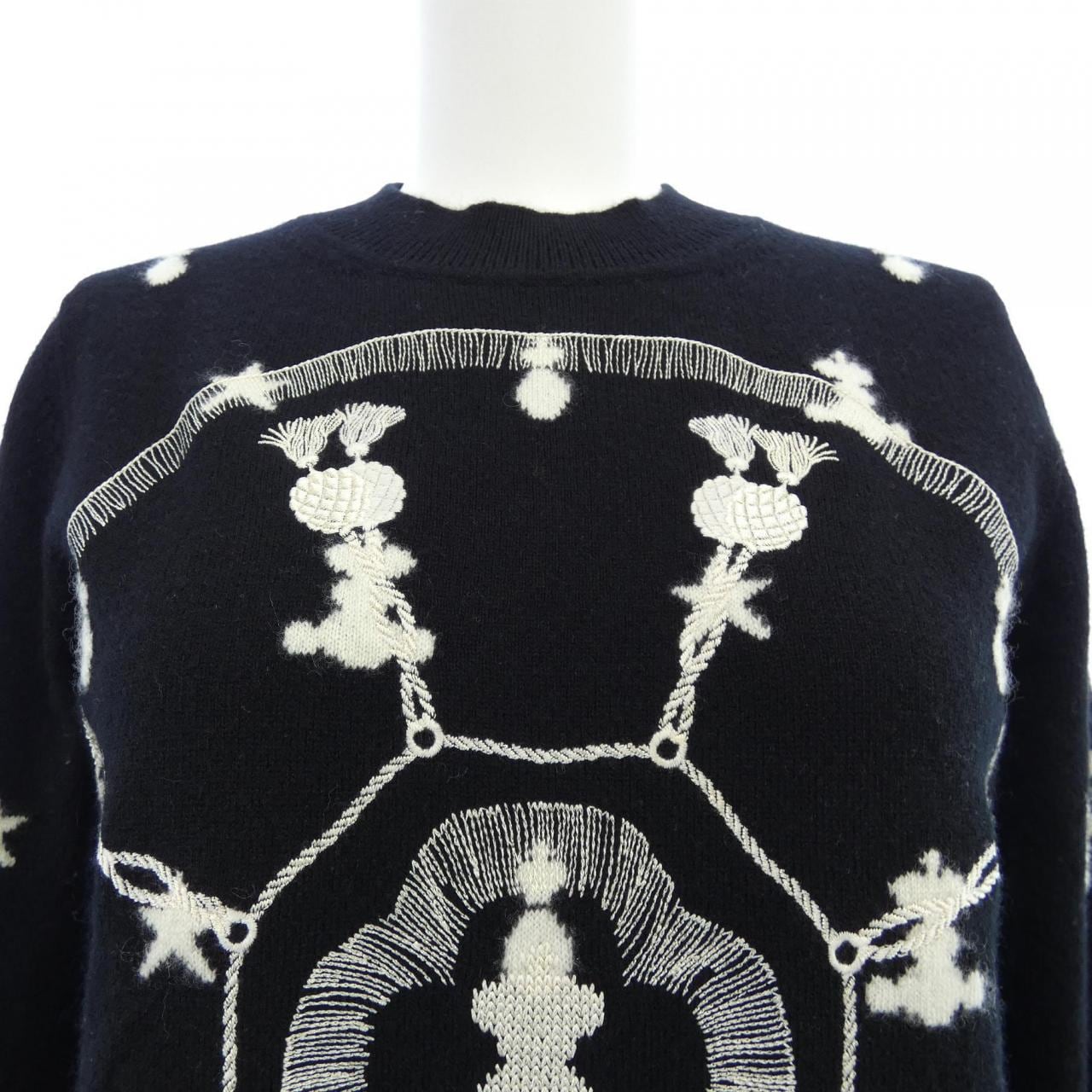 エルメス HERMES POSTE ET CAVALERIE *16-7701. ニット