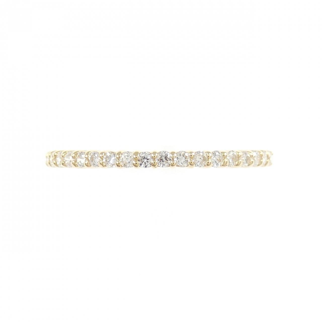【リメイク】K18YG ダイヤモンド リング 0.20CT