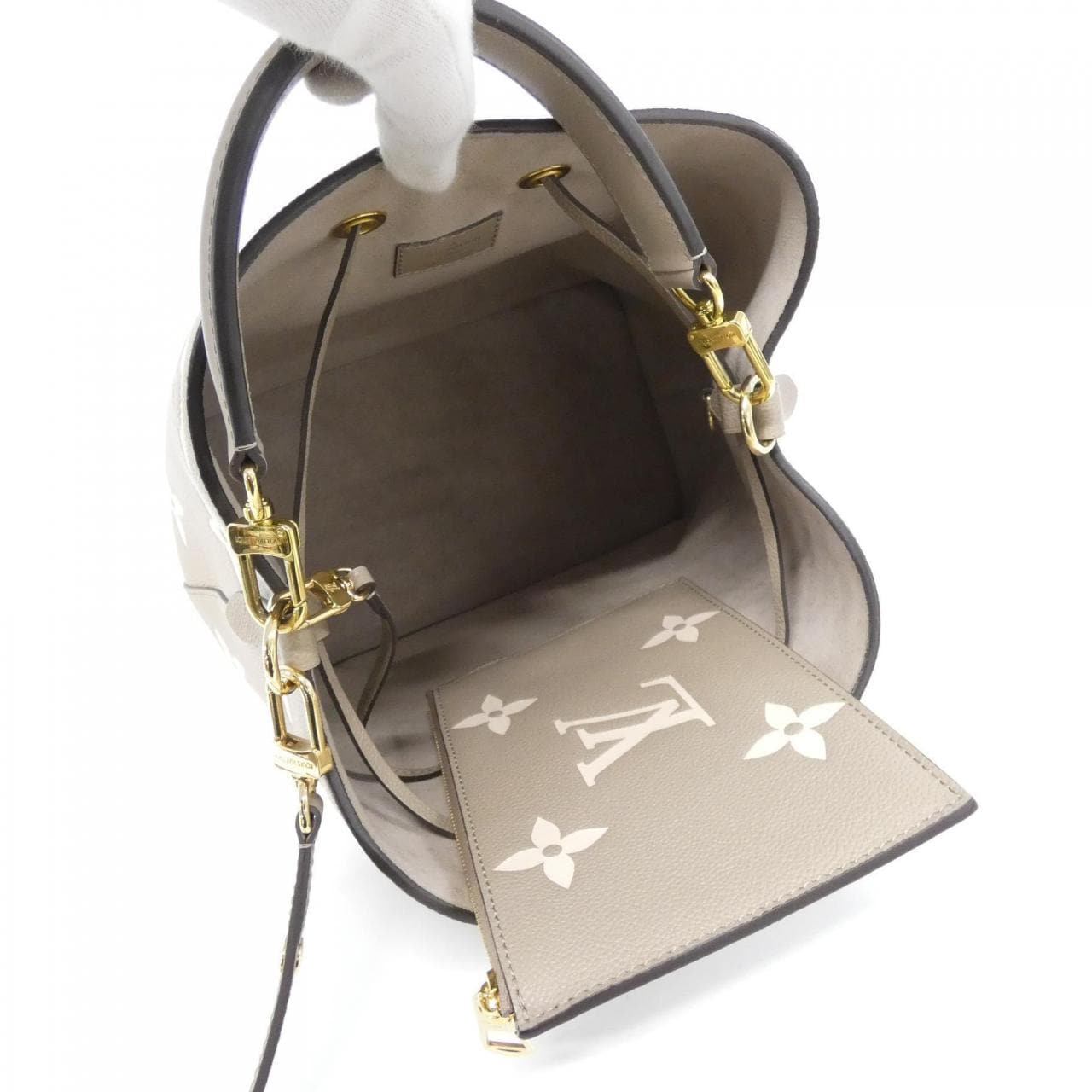 ルイヴィトン バイカラー モノグラム アンプラント ネオ ノエ MM M45555 ショルダーバッグ