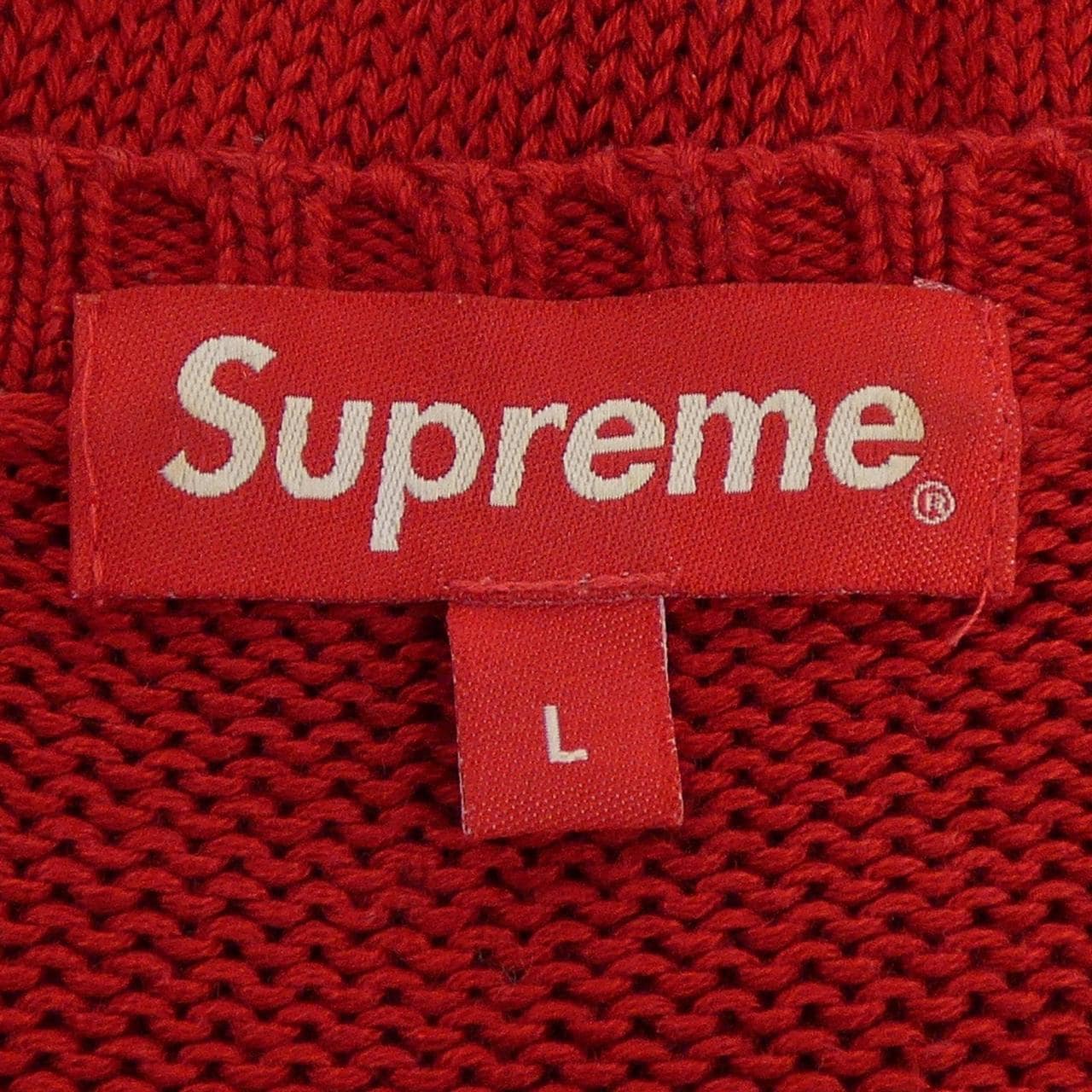 シュプリーム SUPREME Back Logo ニット
