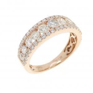 K18PG ダイヤモンド リング 1.00CT