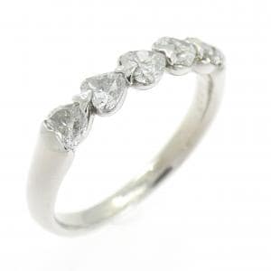 PT900 ハート ダイヤモンド リング 0.807CT