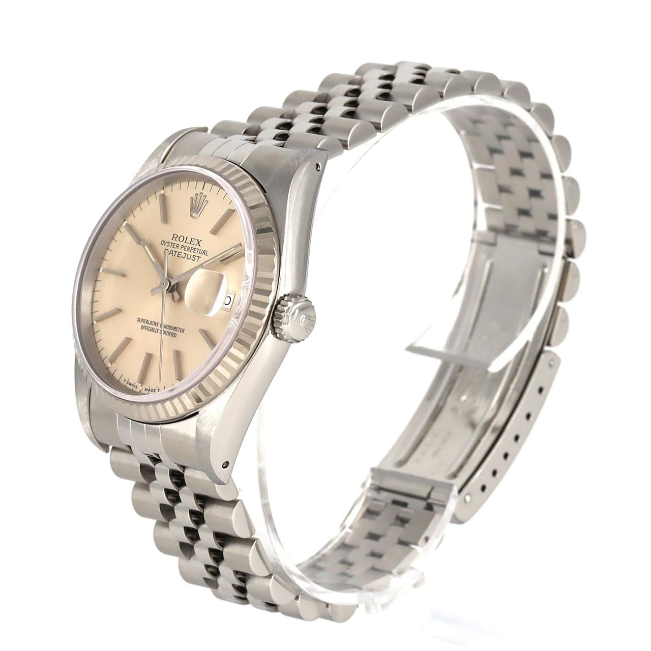 ロレックス デイトジャスト 16234 SSxWG 自動巻 X番