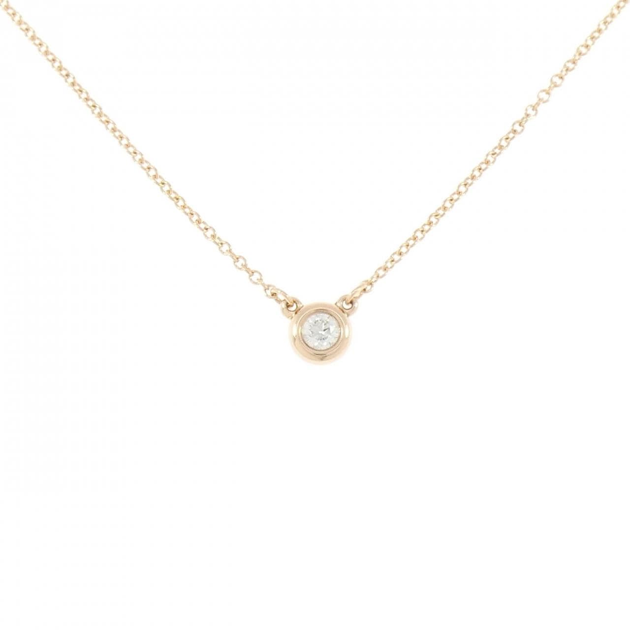 ティファニー バイザヤード ネックレス 0.10CT