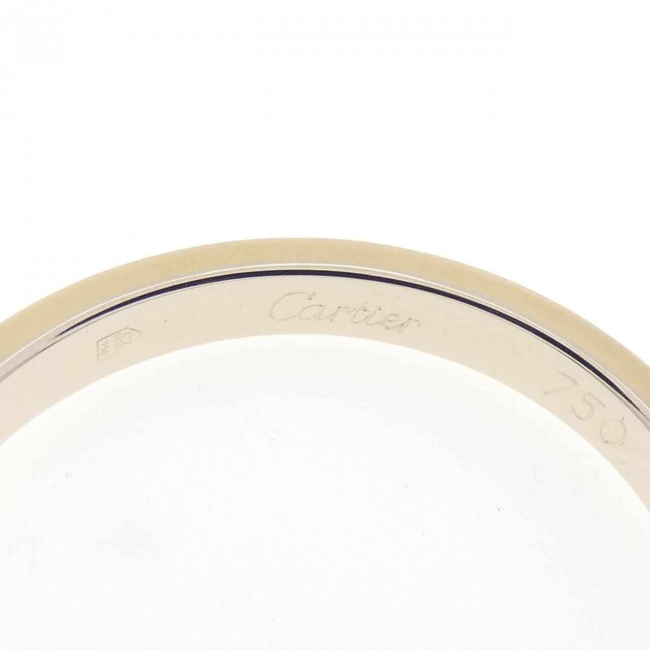 カルティエ スリーゴールドウェディング リング