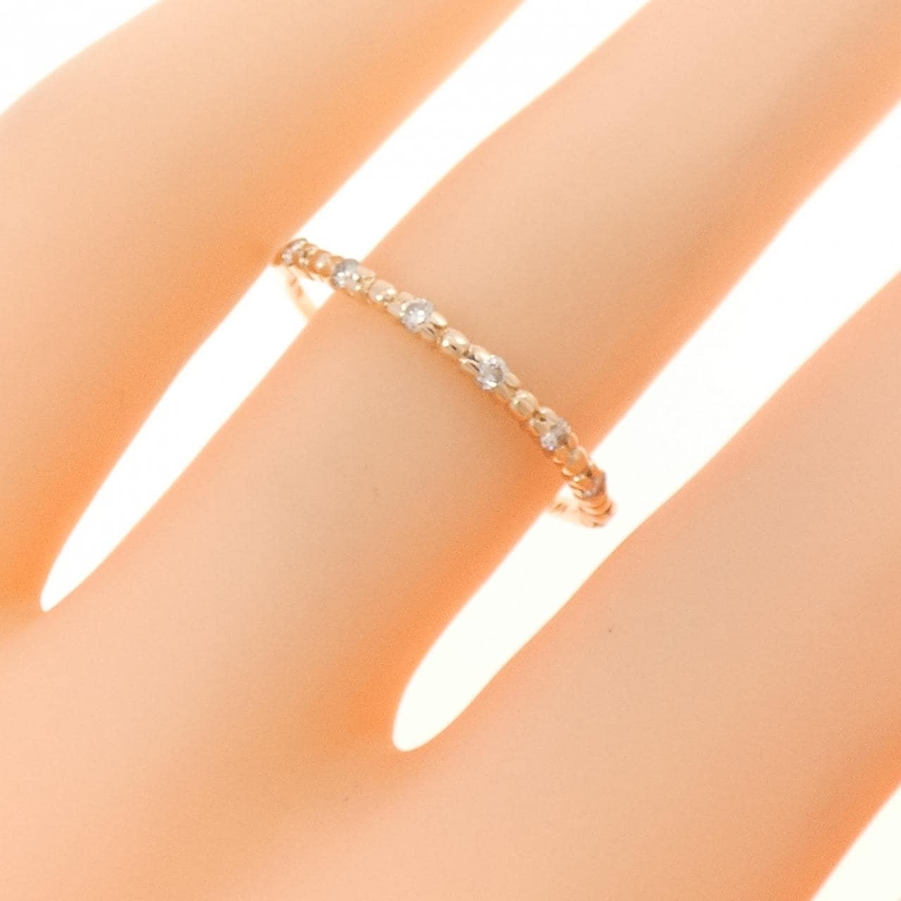 K10PG ダイヤモンド リング 0.09CT