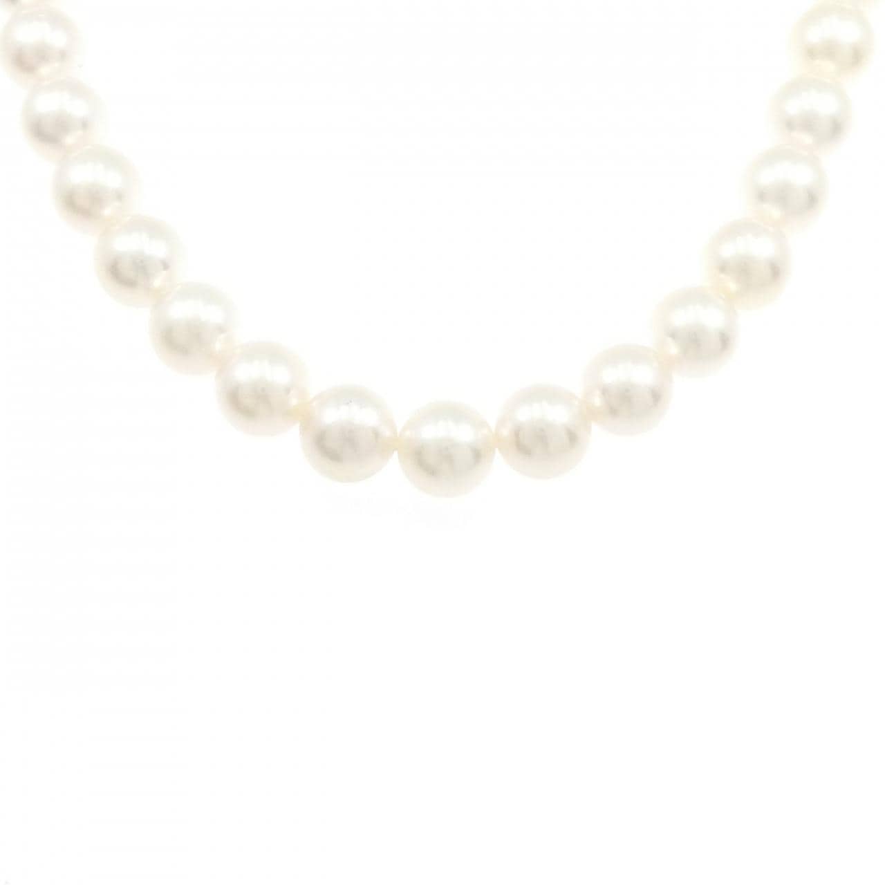 シルバークラスプ アコヤパール ネックレス 8-8.5mm