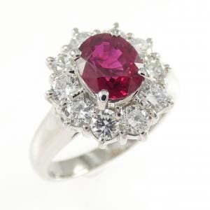 PT900 ルビー リング 1.20CT タイ産