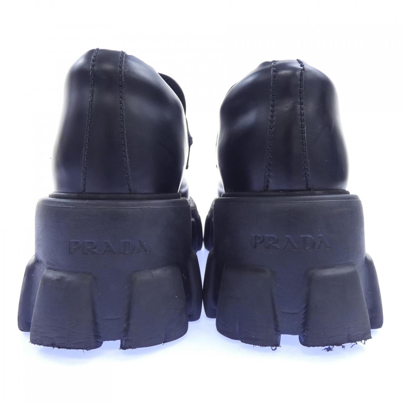 プラダ PRADA モノリス ローファー トライアングルロゴ 1D649M シューズ