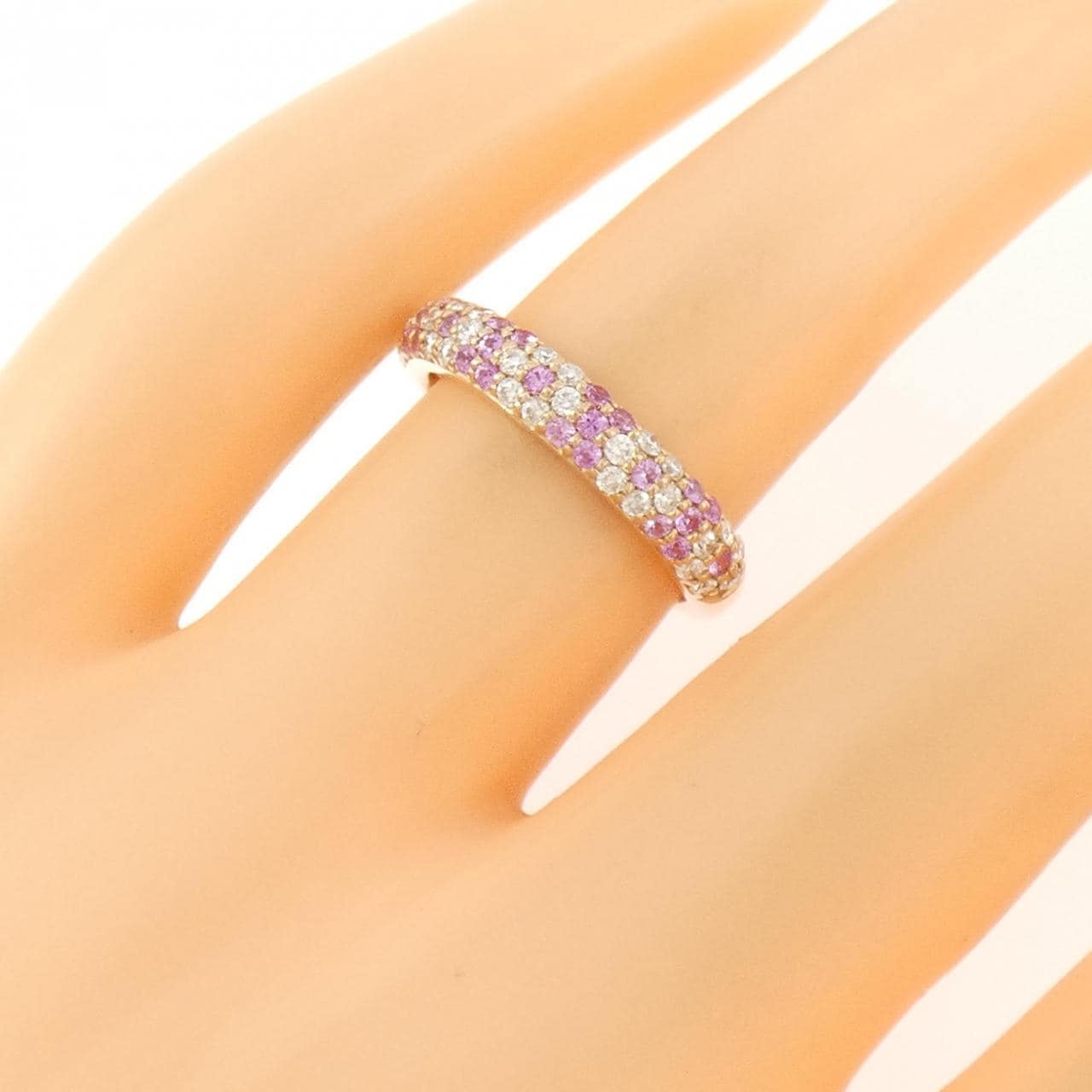 ポンテヴェキオ フラワー リング 0.26CT