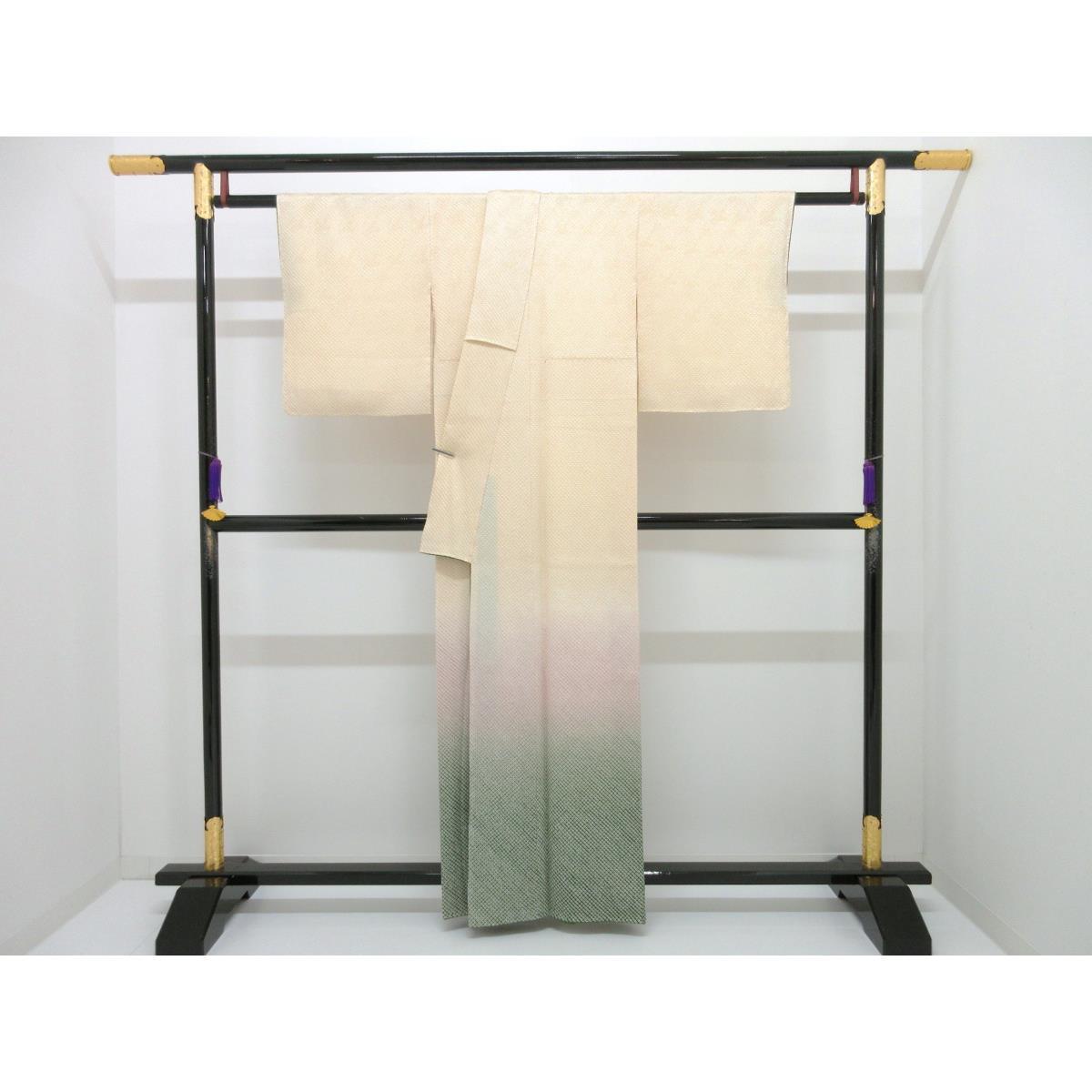 【未使用品】訪問着　総絞り　Ｓサイズ