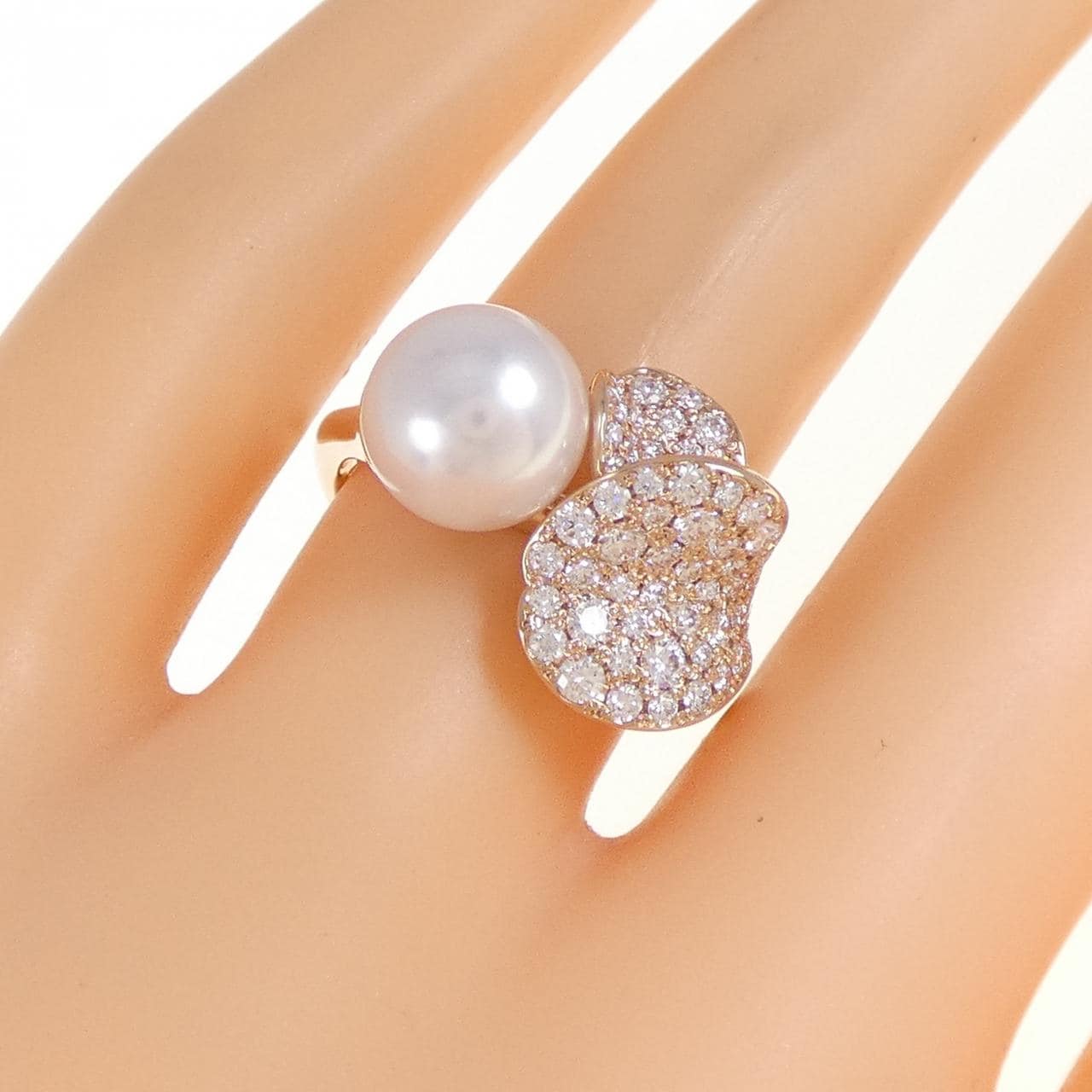 MIKIMOTO Akoya珍珠戒指 8.4mm