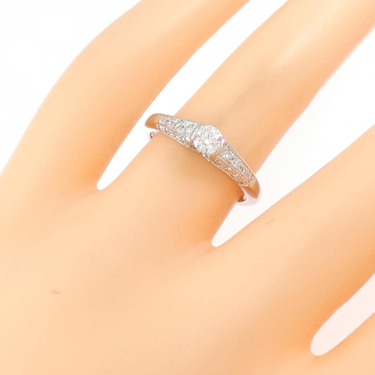 PT900 ダイヤモンド リング 0.223CT