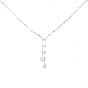 K18WG ダイヤモンド ネックレス 1.173CT