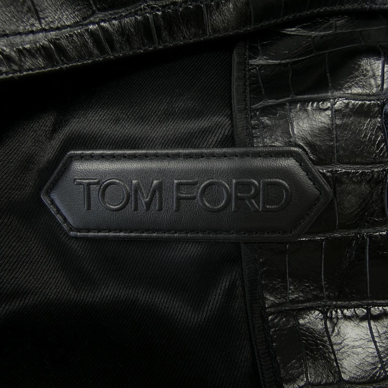 トムフォード TOM FORD LMP007F23 レザーライダースジャケット