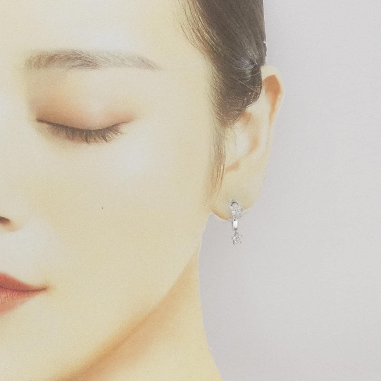 ポンテヴェキオ ダイヤモンド イヤリング 0.50CT