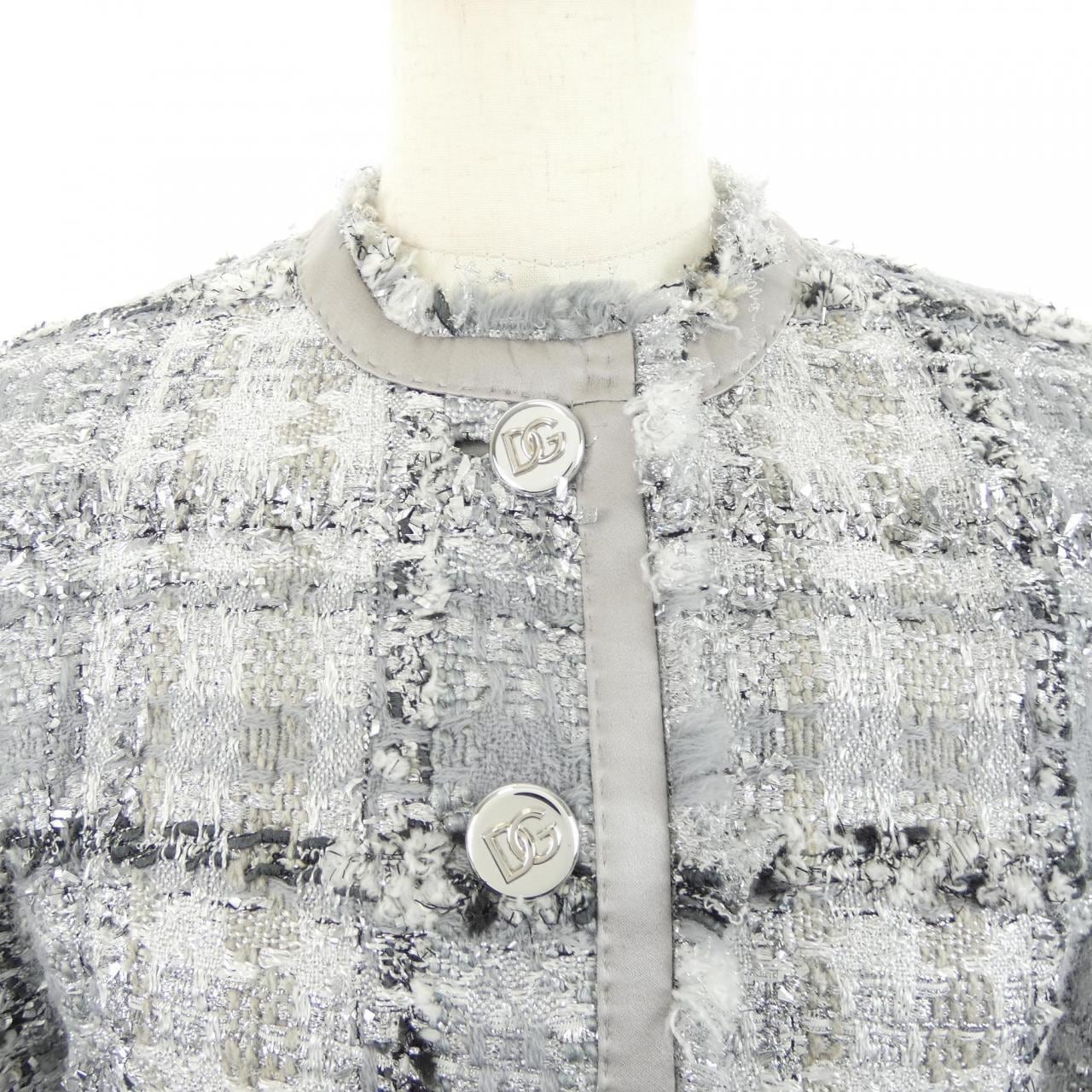 ドルチェアンドガッバーナ DOLCE&GABBANA F27DQT/FQZAE ノーカラージャケット