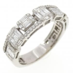 750WG ダイヤモンド リング 0.61CT