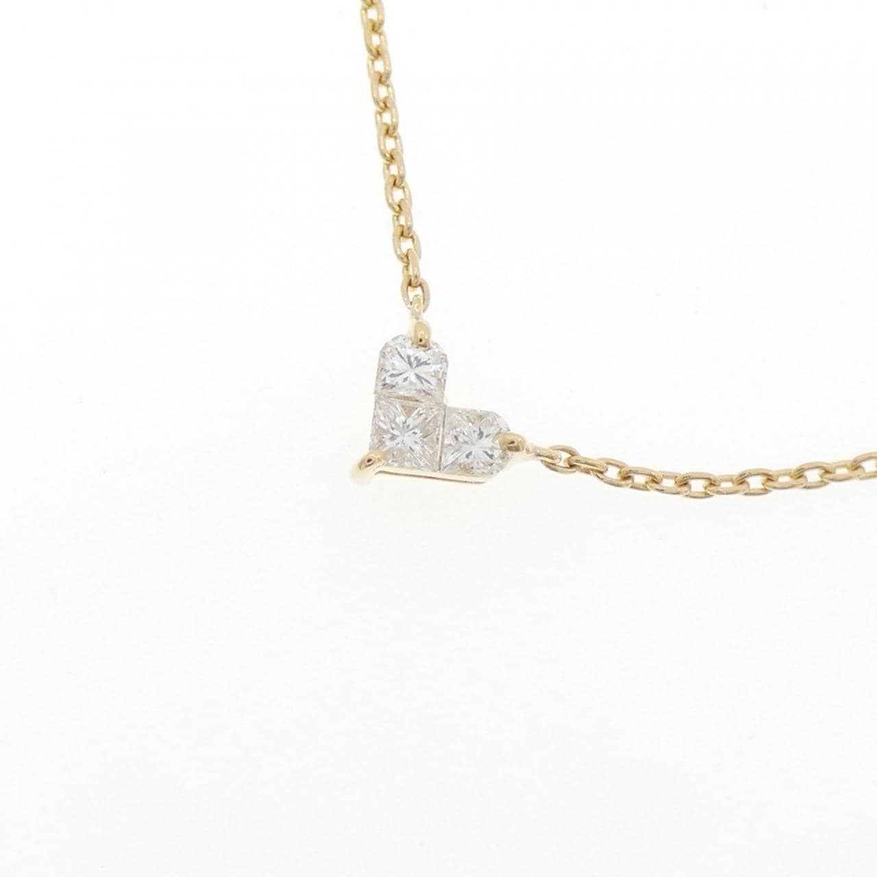 スタージュエリー ミステリアスハート ネックレス 0.15CT