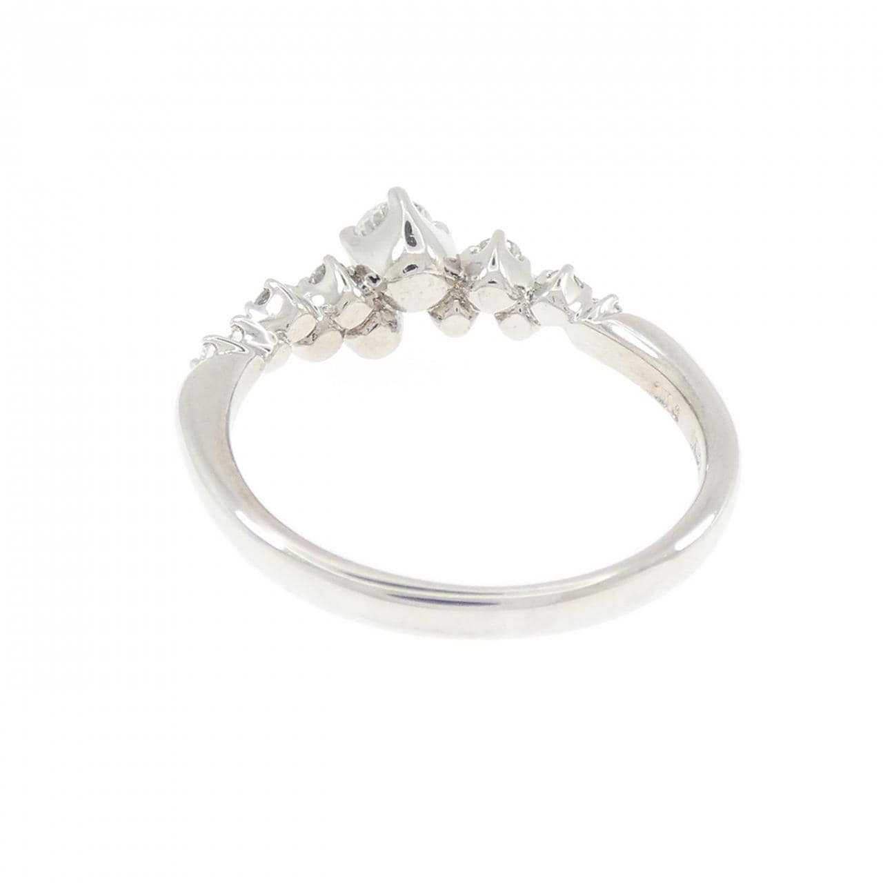 K18WG ダイヤモンド リング 0.30CT
