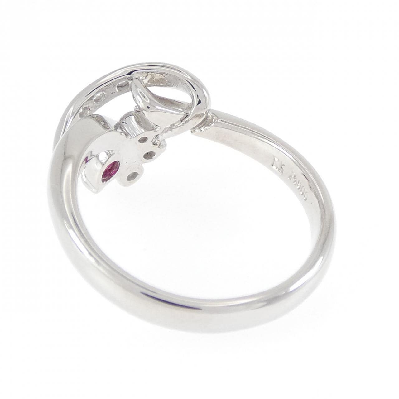 PT900 ルビー リング 0.14CT