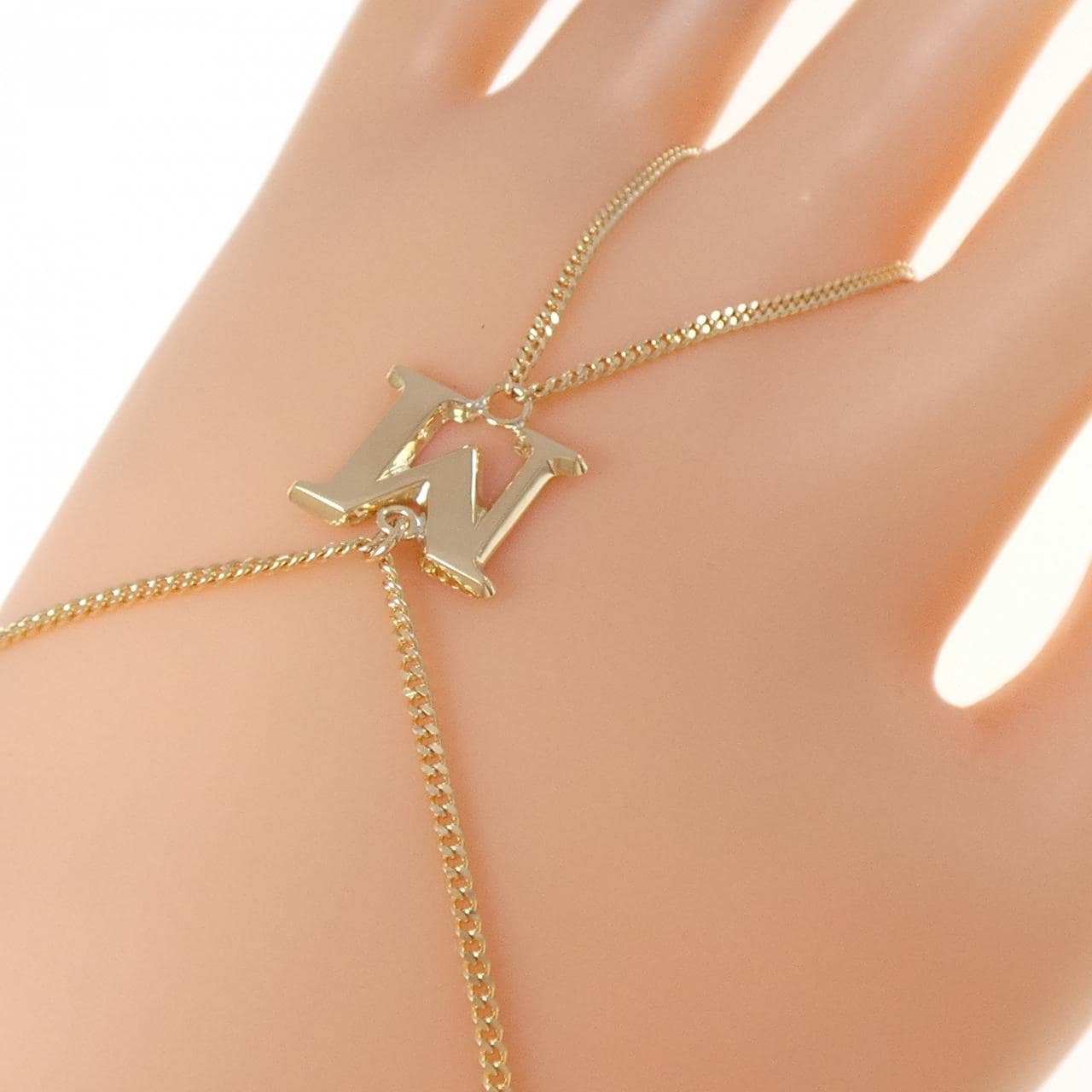 K18YG フィンガーブレスレット