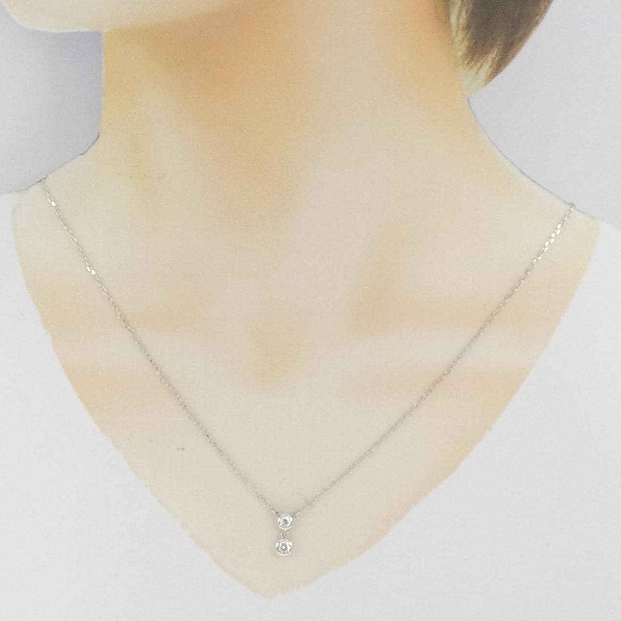 ミキモト ダイヤモンド ネックレス 0.22CT