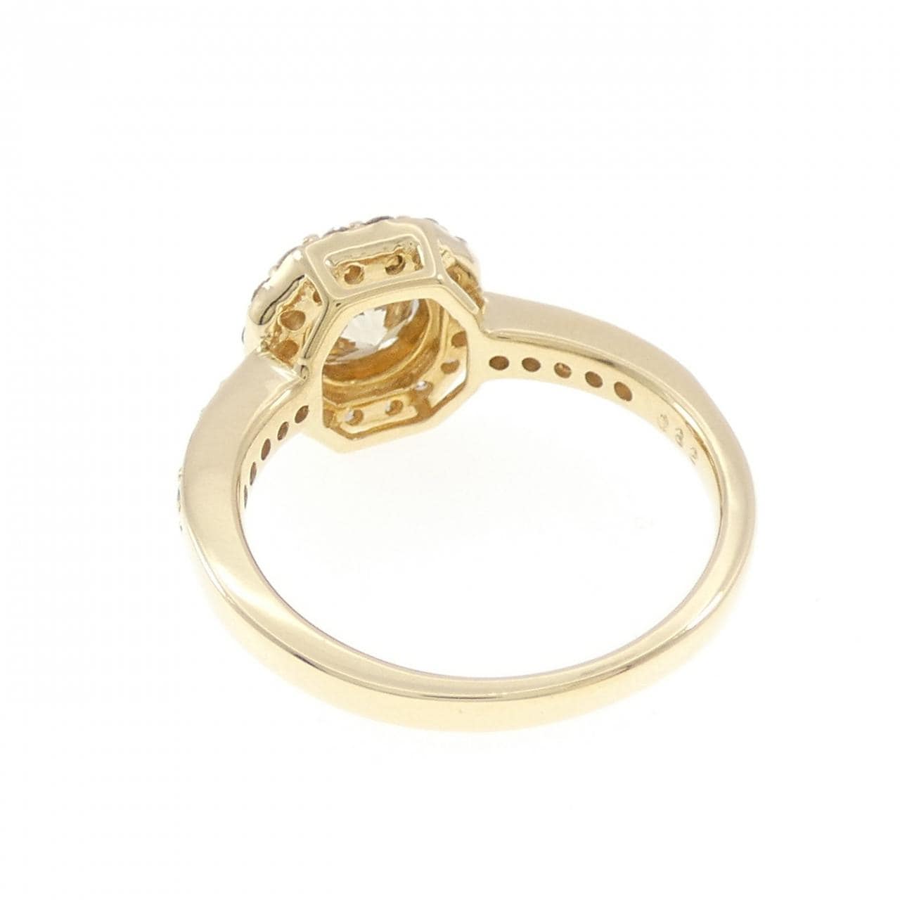 K18YG ダイヤモンド リング 0.90CT