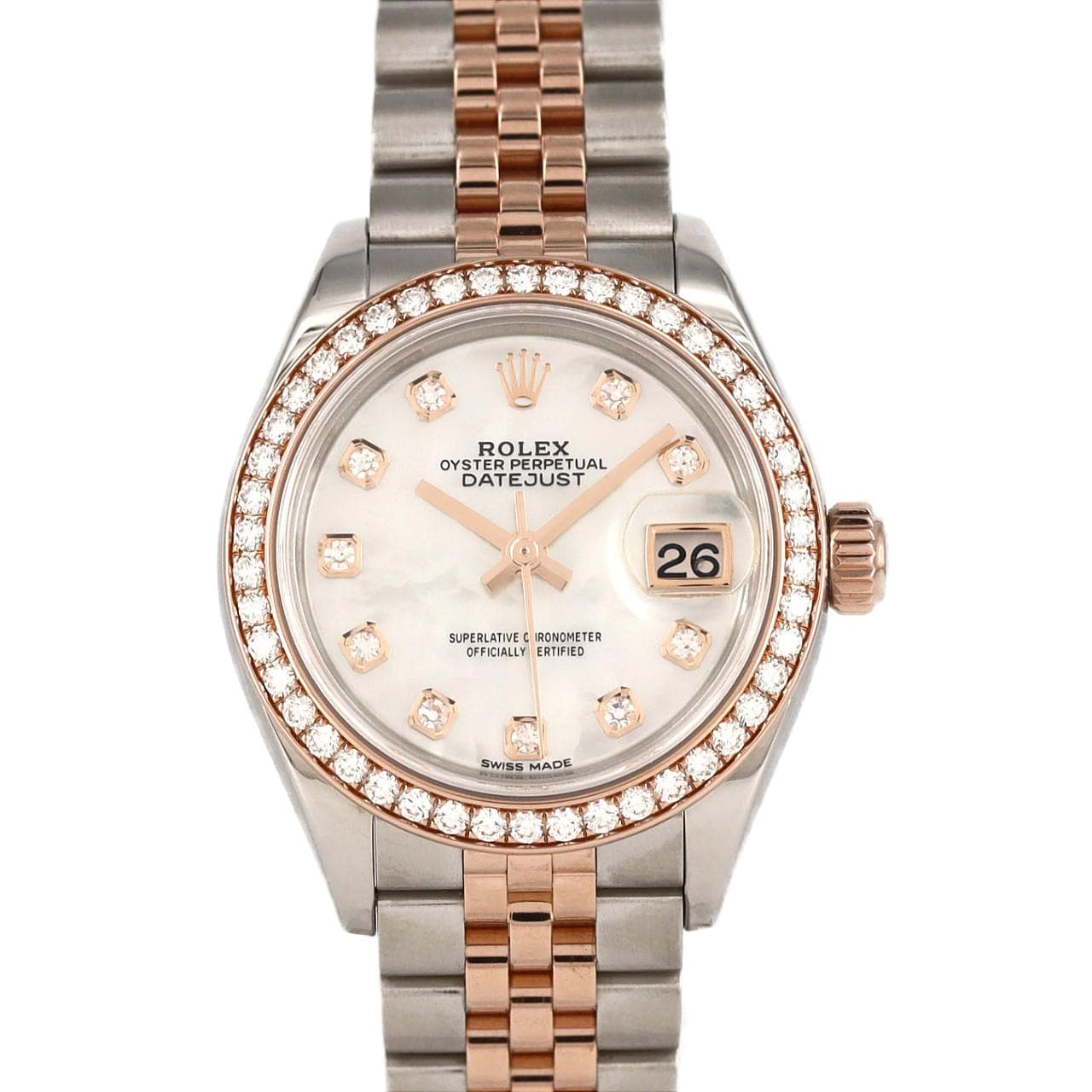 ロレックス デイトジャスト 279381RBR SSxPG 自動巻 ランダム番