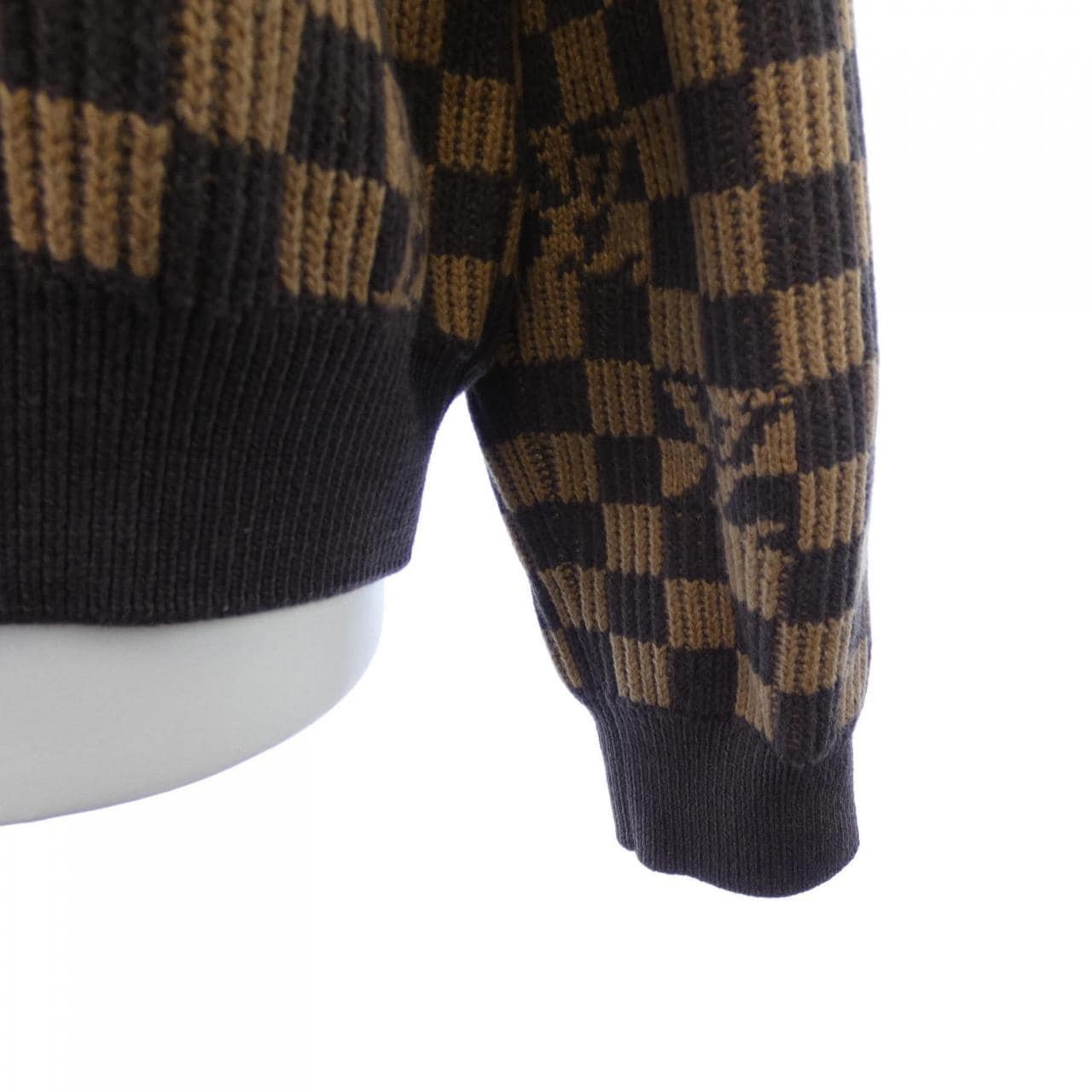 ルイヴィトン LOUIS VUITTON リブデニムクルーネック HLN77WZLL ニット
