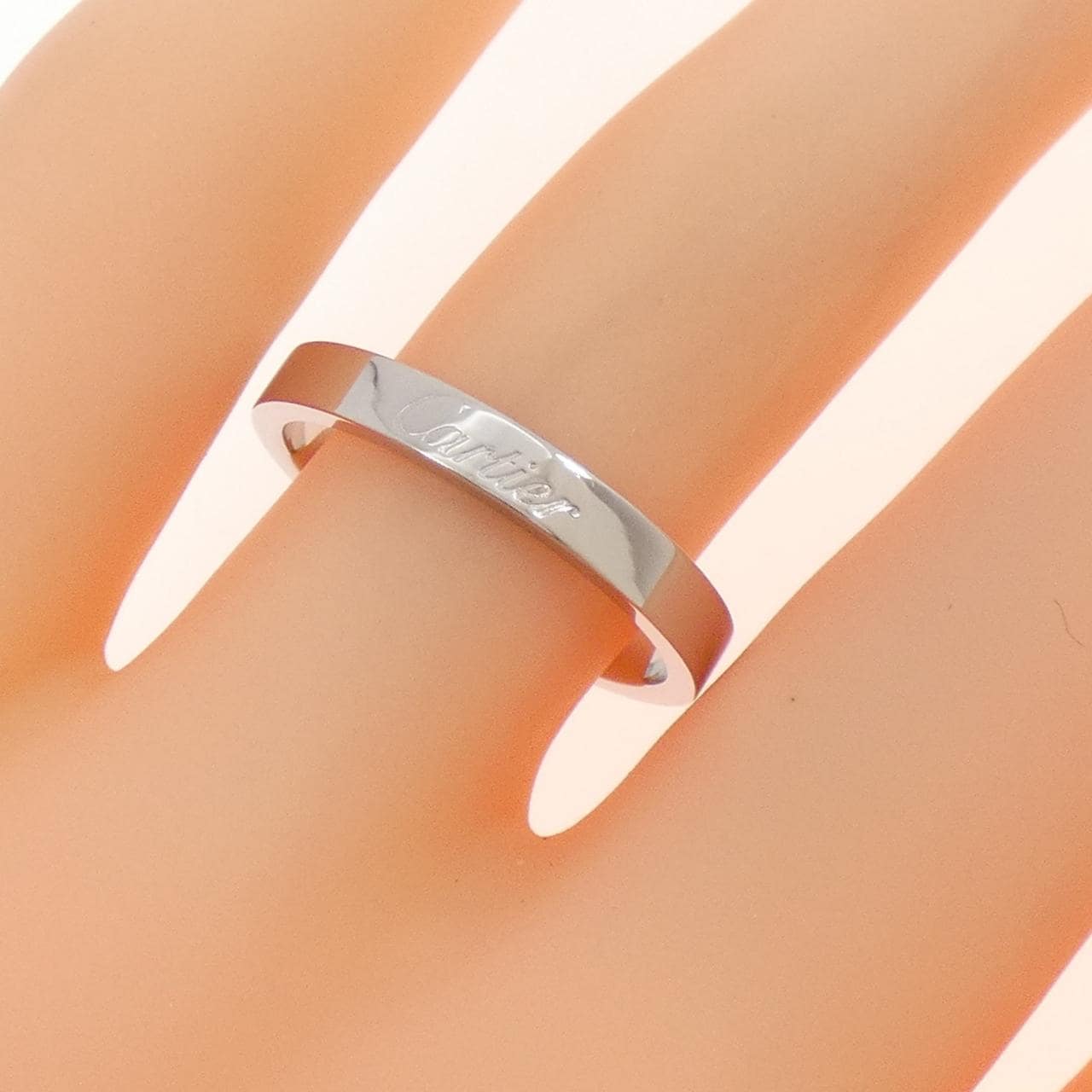 カルティエ エングレーブド リング