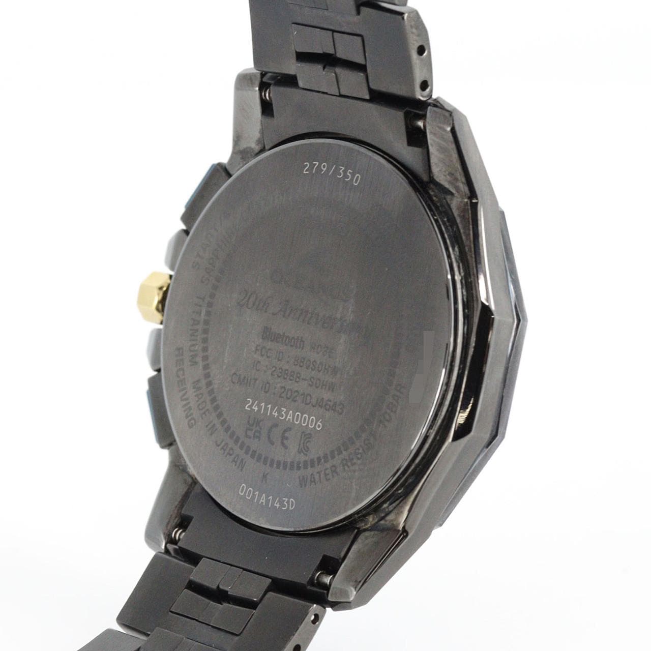 卡西歐 Oceanus 電波手錶 TI 20 週年限量版 OCW-S6000BV-1AJR TI 太陽能石英