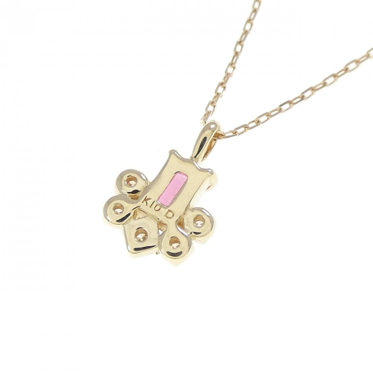 K10YG トルマリン ネックレス