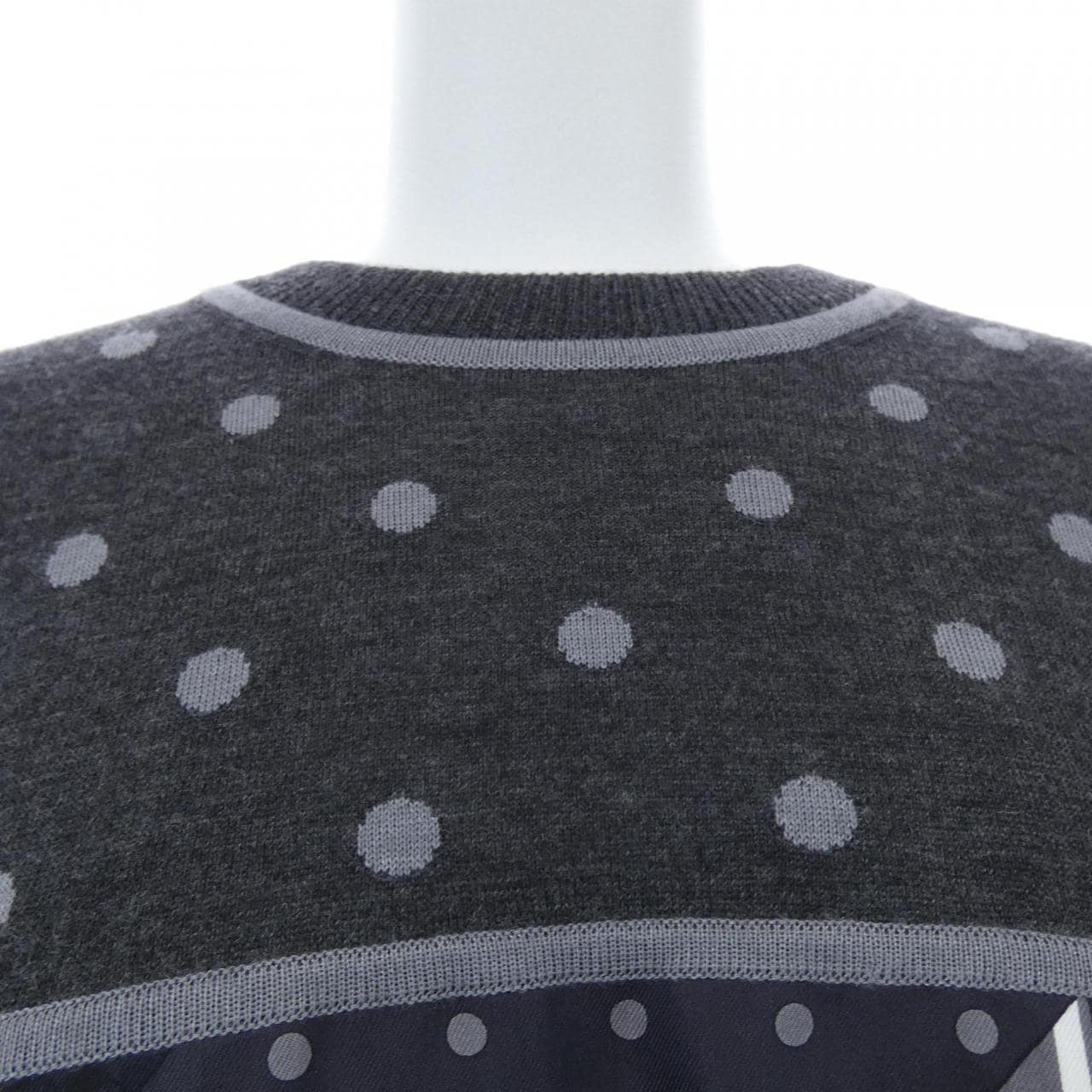 HERMES CLIL-CLAC A POIS *17-7754 斜纹布 Reine 连衣裙