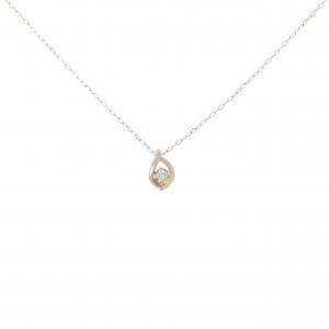 K10YG ダイヤモンド ネックレス 0.02CT