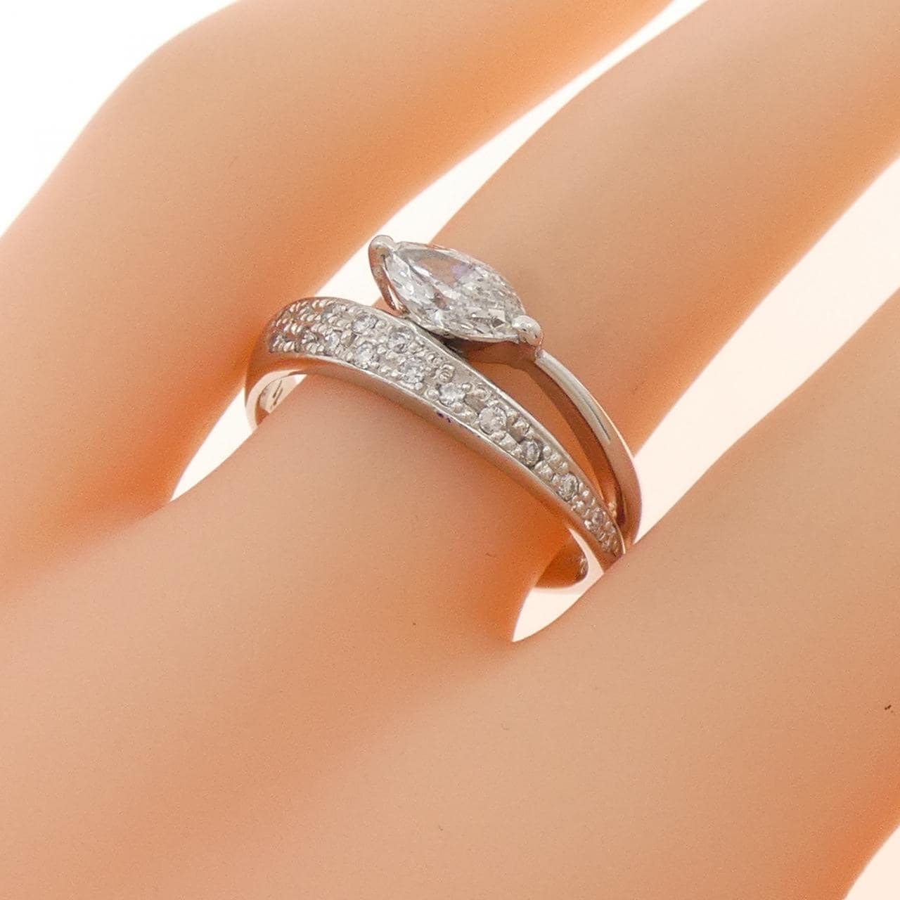 PT900 ダイヤモンド リング 0.47CT