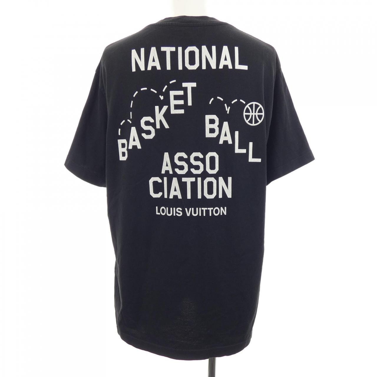 ルイヴィトン LOUIS VUITTON NBAフロント&バックプリントTシャツ HLY10WNPG Tシャツ